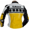 Kenny Roberts Laguna Seca Rep Yellow Yamaha Leather Motorcycle Jacket